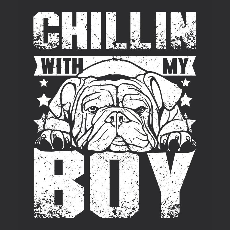 Chillin avec mon garçon bouledogue anglais