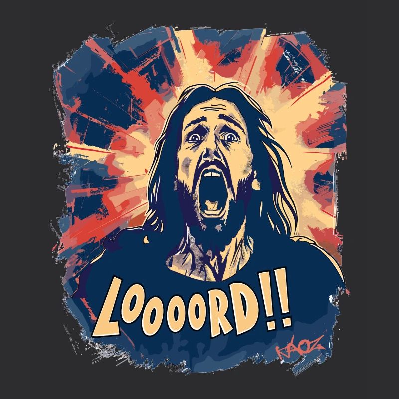Jesus ruft den Herrn an, Oh Herr, Gott!