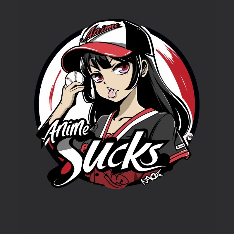 Baseball-Mädchen denkt, Anime ist doof