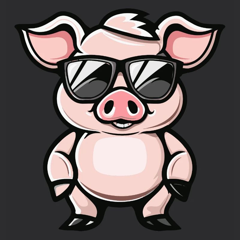 Schwein Cool Tier