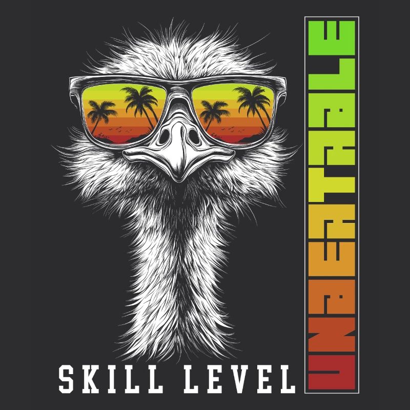 Strauß Sonnenbrille Vogel Unbeatable Geschenk