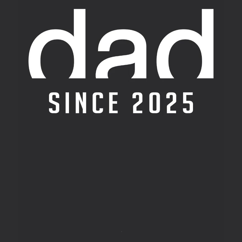 Papa Seit 2025 | Geburt Vaterschaft Geschenk
