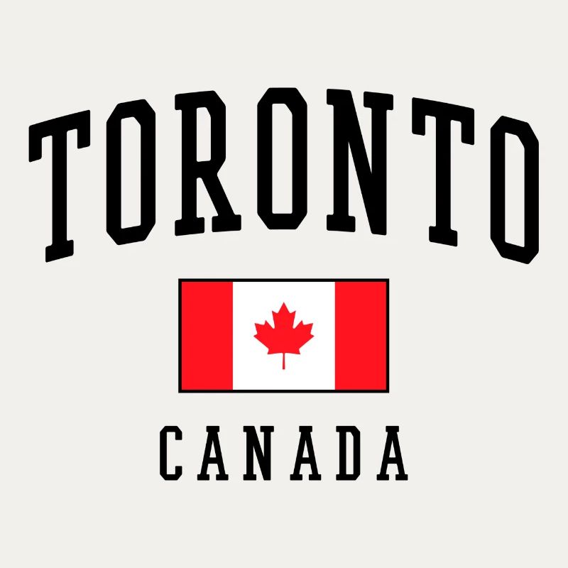 Idée cadeau pour le design du drapeau du Canada à Toronto