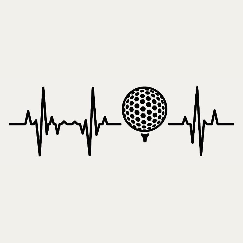 Cardiogramme de golf