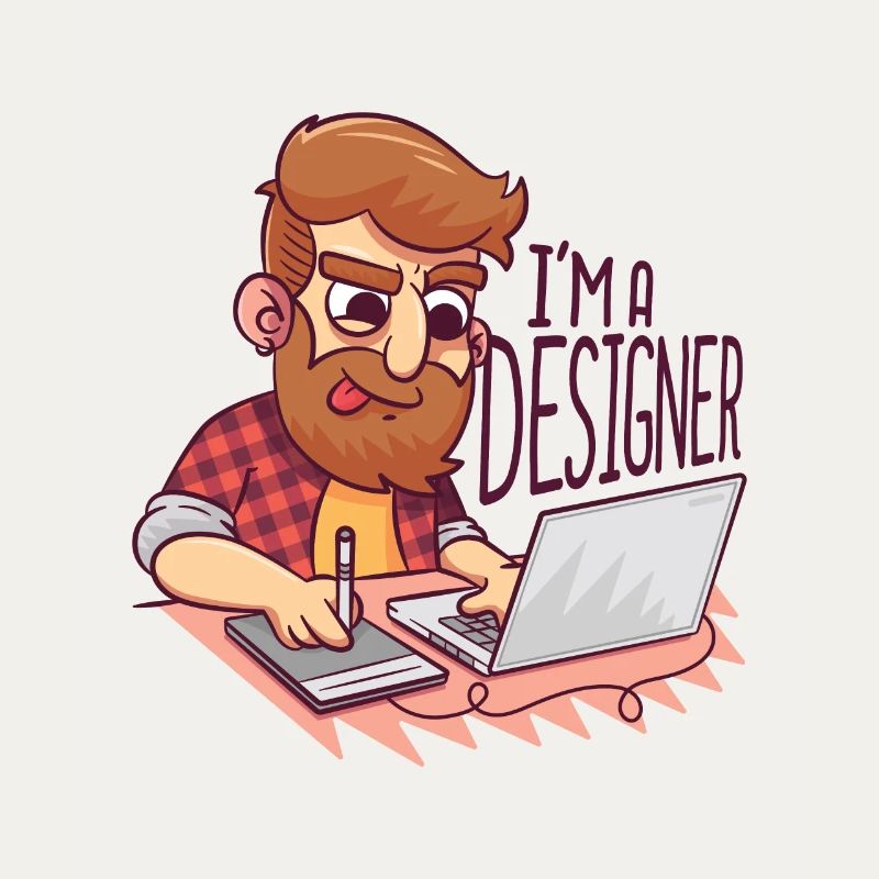 Ich bin Designer - I am a designer