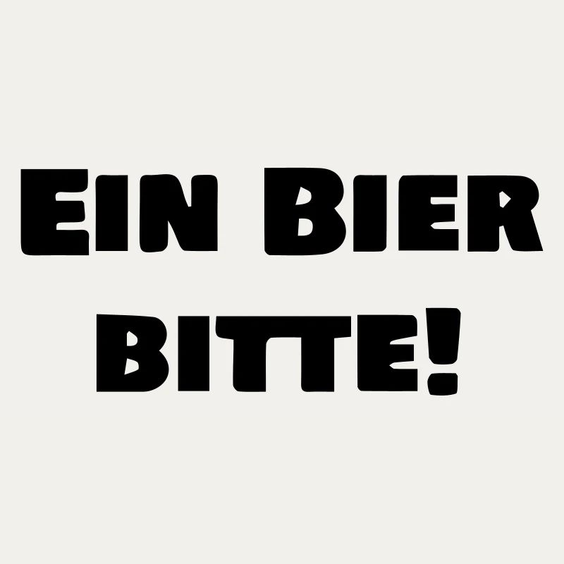 Ein BIER bitte!