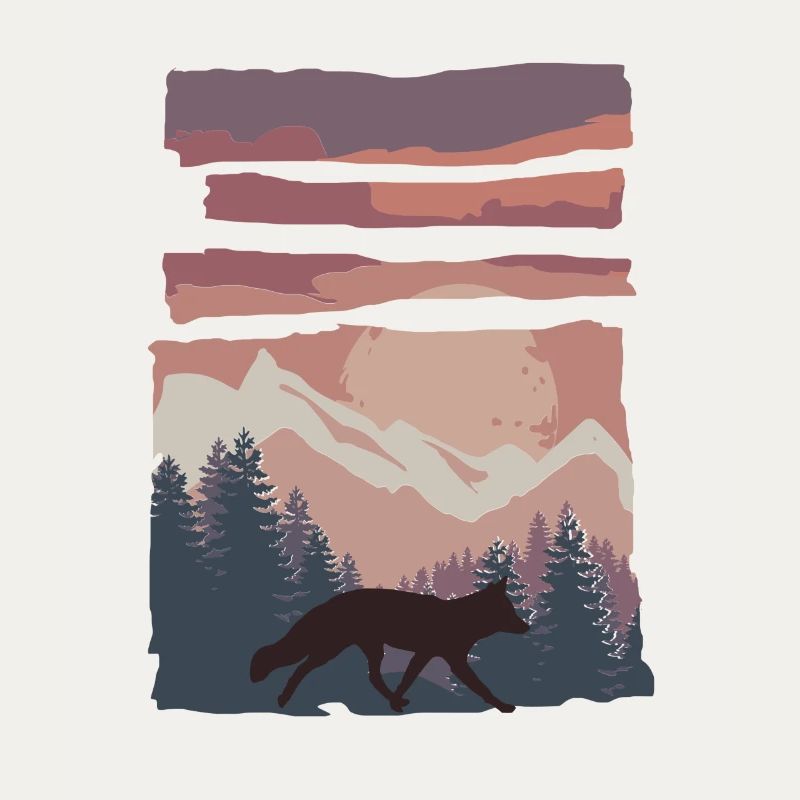 Fuchs Waldtier Cadeau