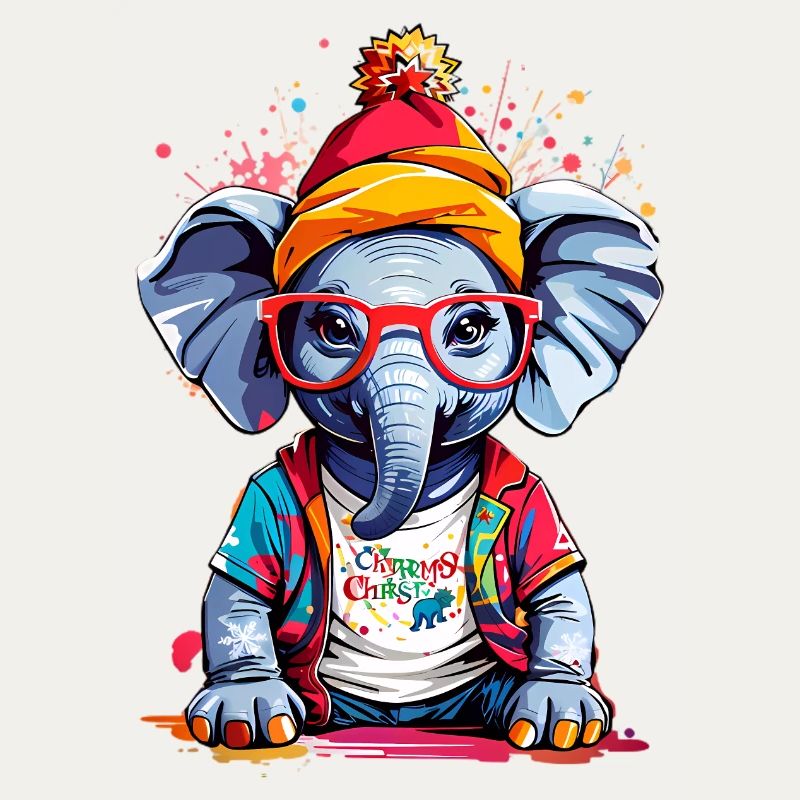 Éléphant cool