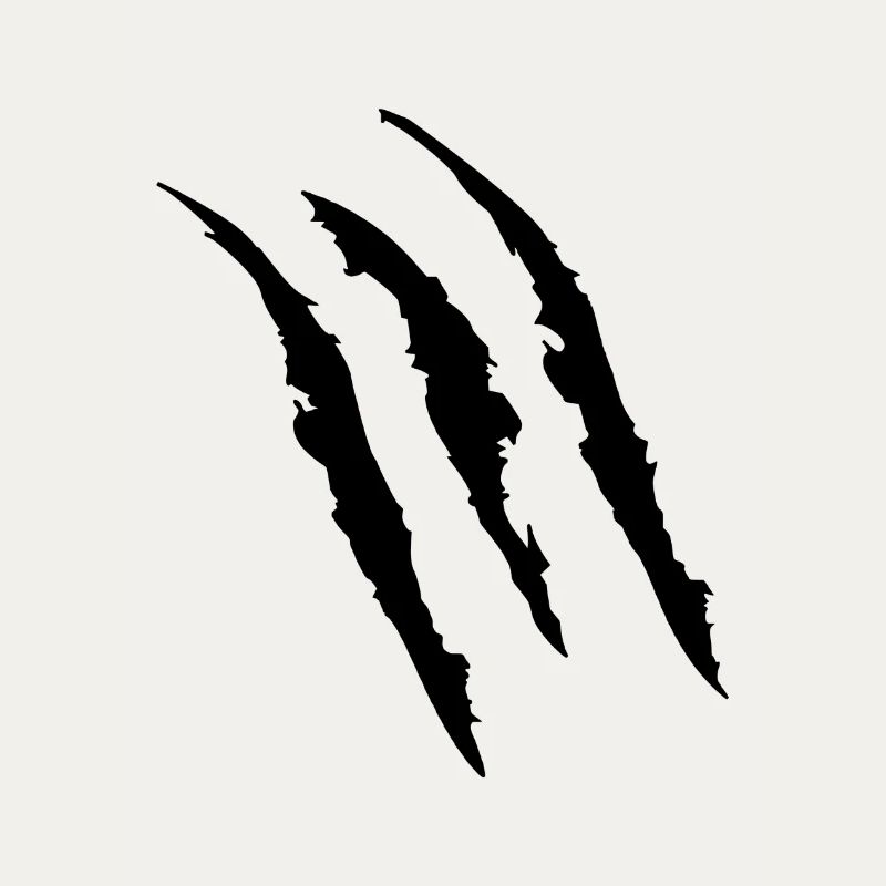 Claw marks