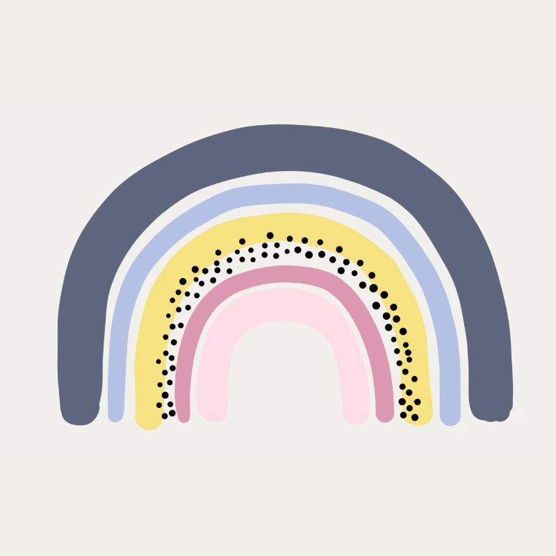 Pastel arc-en-ciel