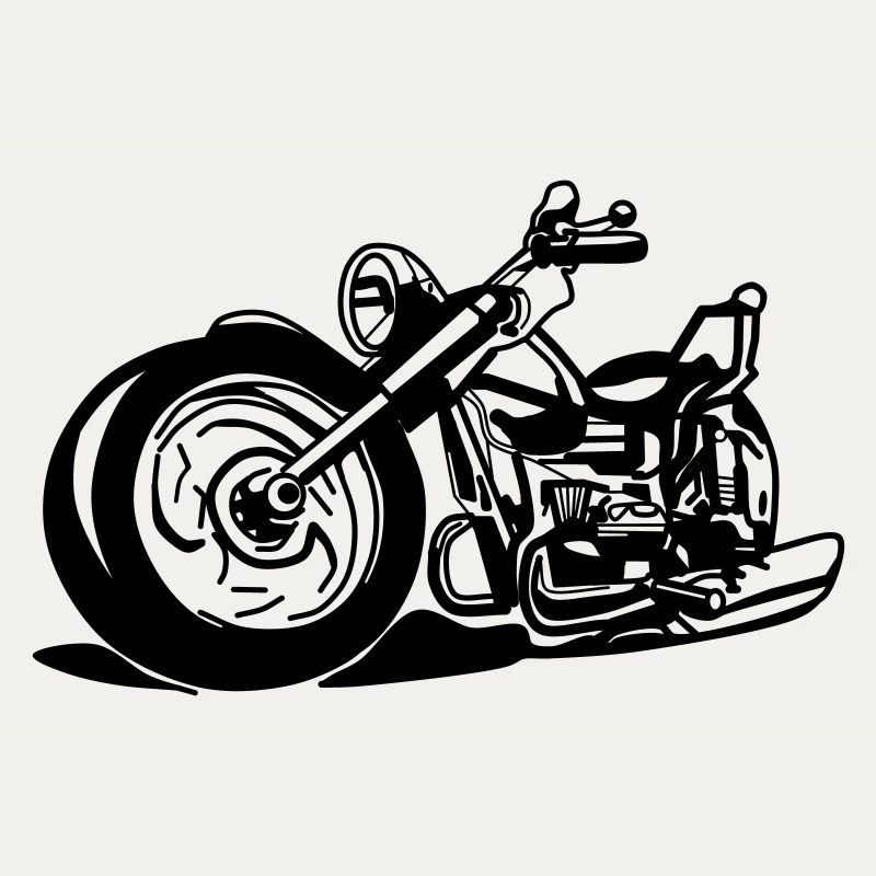 Kultige Chopper Silhouette