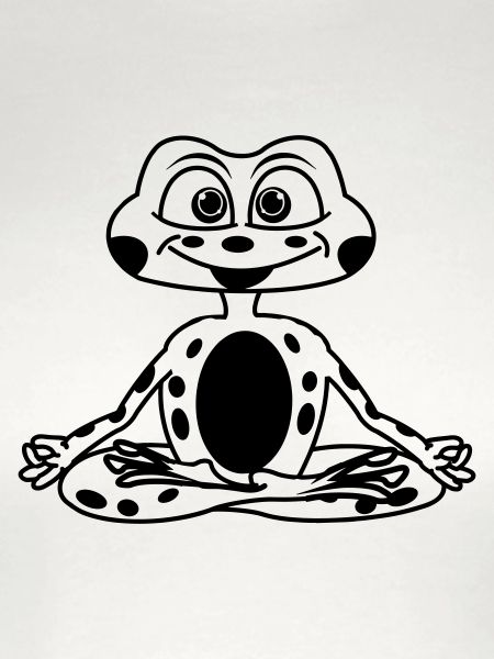 Meditationsfrosch