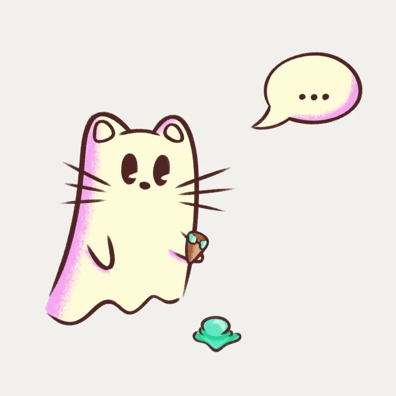 Ghost Cat Drops - Oops