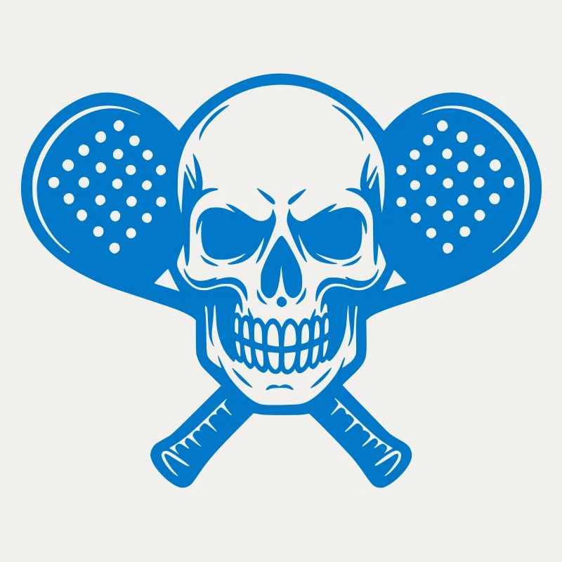 Head Skeleton Lacrosse Heart Logo