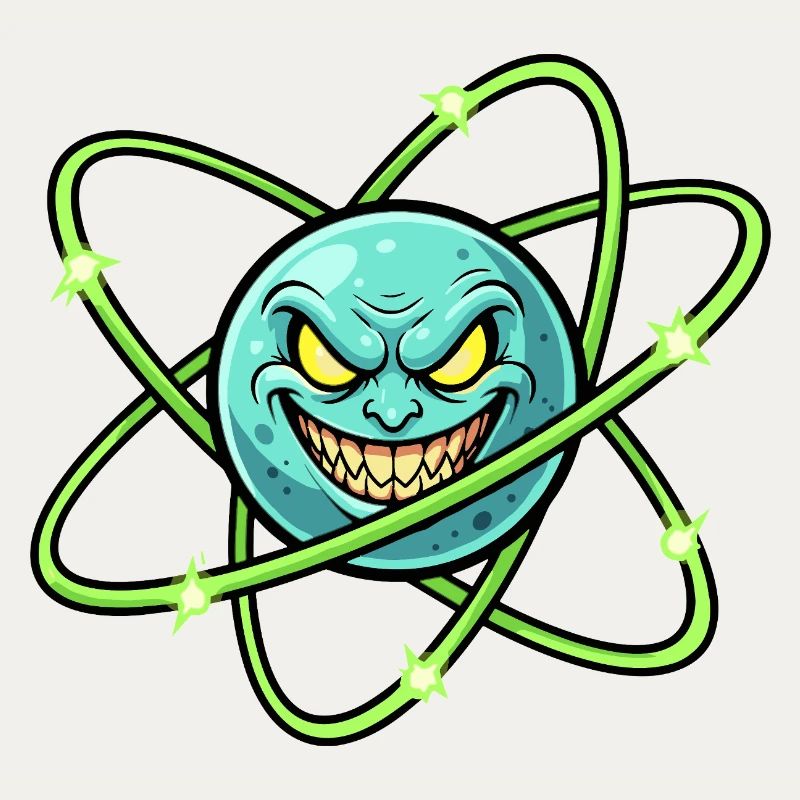 Grim Moon with Atomic Ring