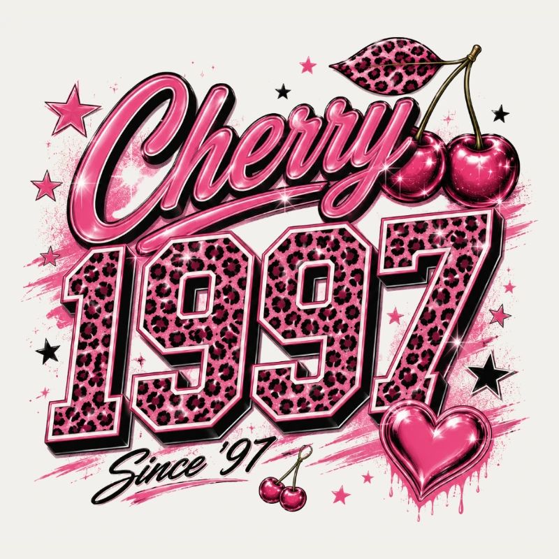 Cherry 1997 Leopard Glam