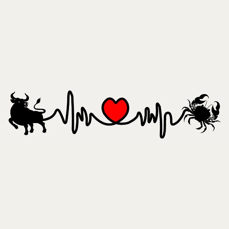 Herzfrequenz Cardio Stier Krebs