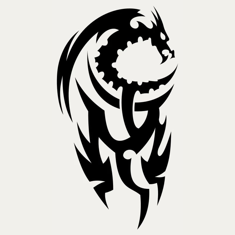 tribal dragon