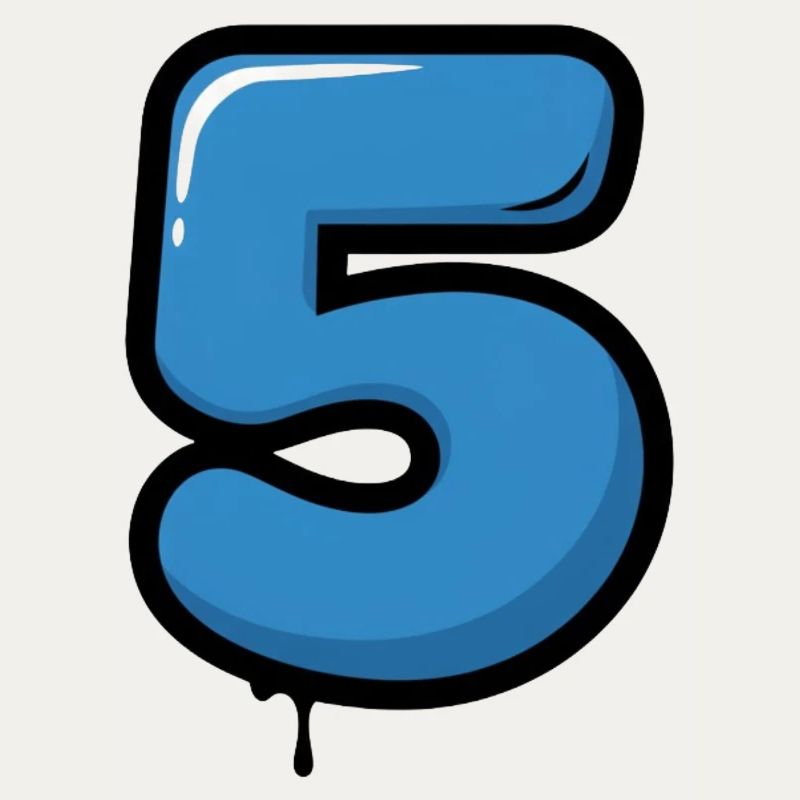 Blue Drop-5 Balloon
