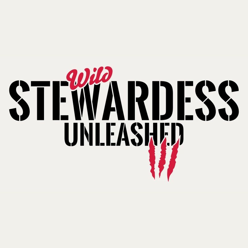 Wild stewardess unleashed