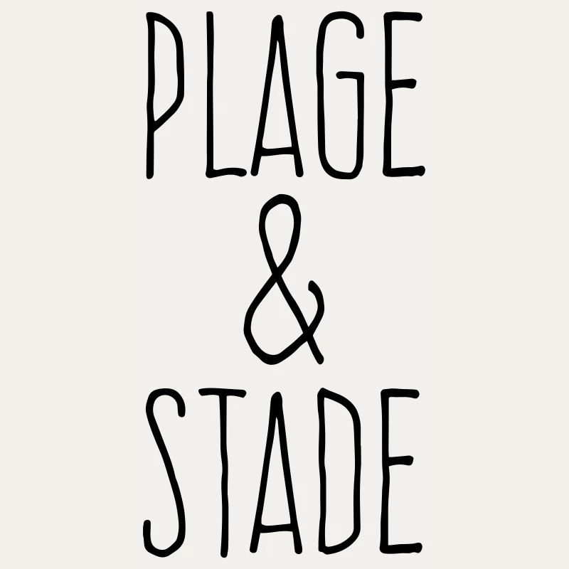 Plage et stade