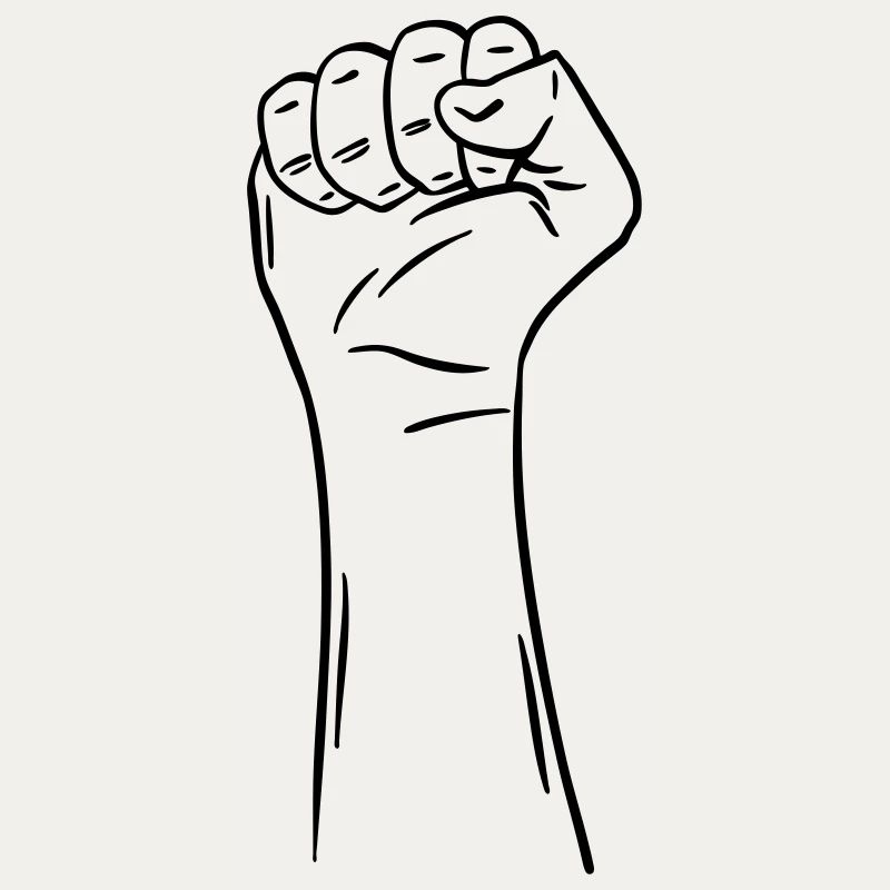 Hand Faust 2 / Faust / Kampf / Protest