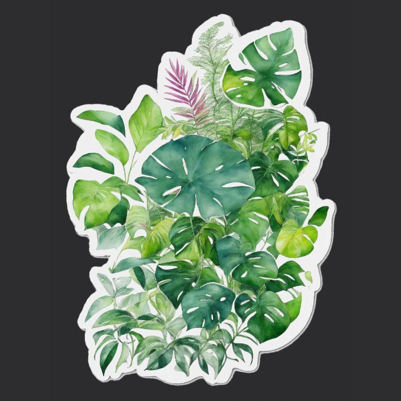 Feuilles de jungle