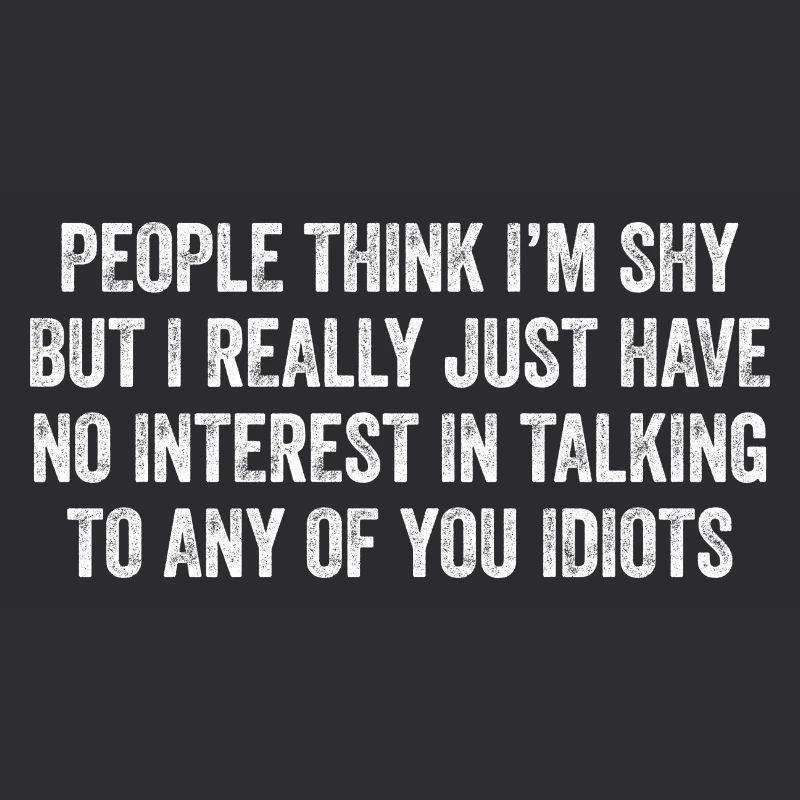 Introvertiert und ehrlich