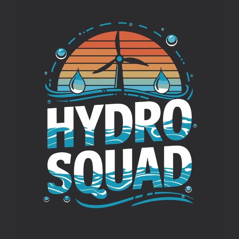 Équipe d’énergie hydraulique Hydro Squad Durable