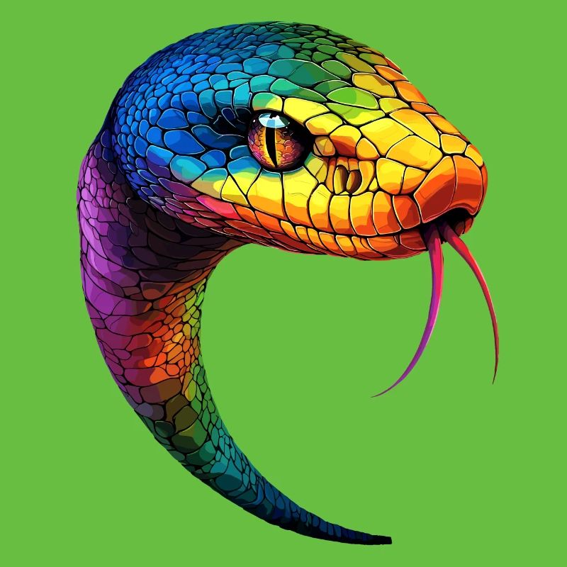 Serpent Python Cobra Mamba Serpent à sonnettes Serpent