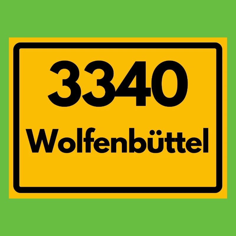 OLD POSTCODE POSTCODE RETRO 3340 WOLFENBÜTTEL