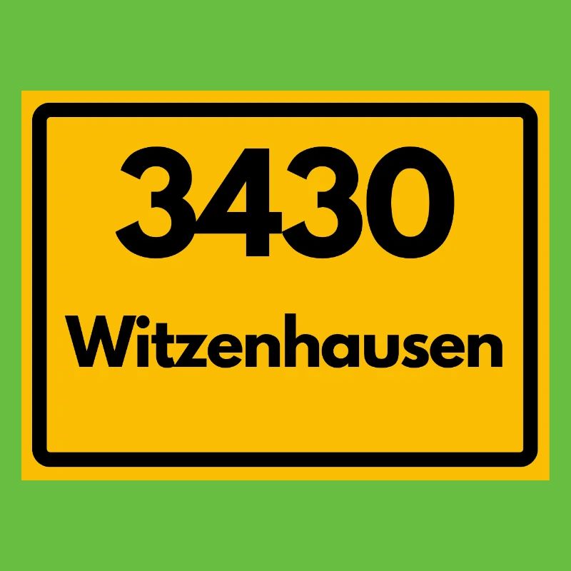 OLD POSTCODE ZIP CODE RETRO 3430 WITZENHAUSEN