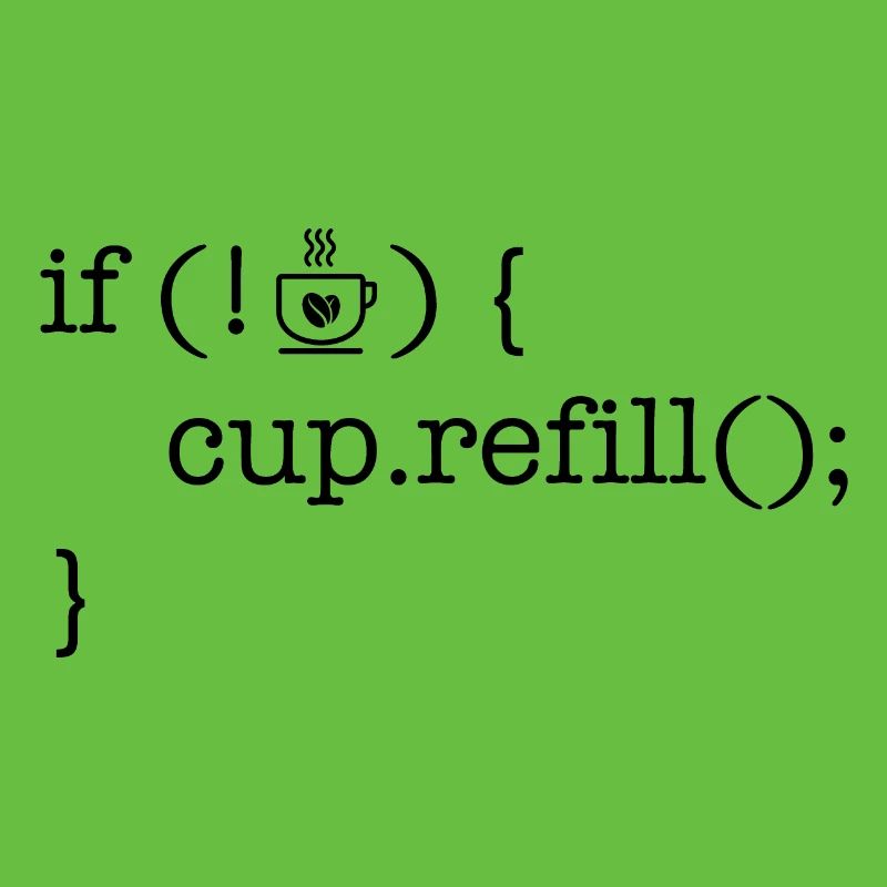 Coffee code software developer humor