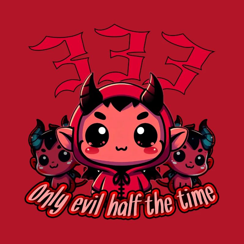 Chibi Devil - 333 Only evil half the time