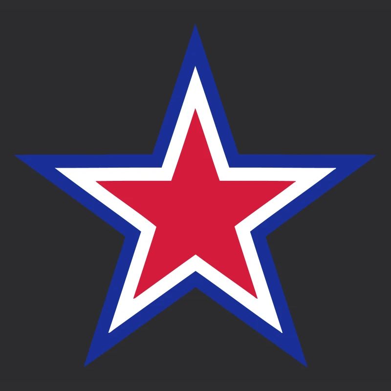Blue Star Red White