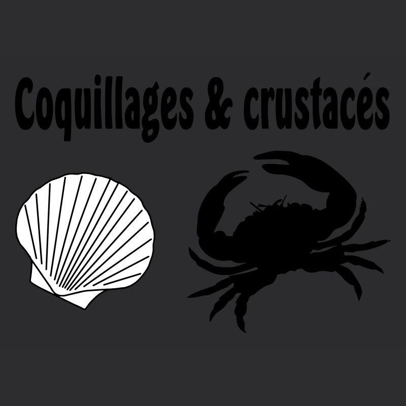 coquillages crustaces