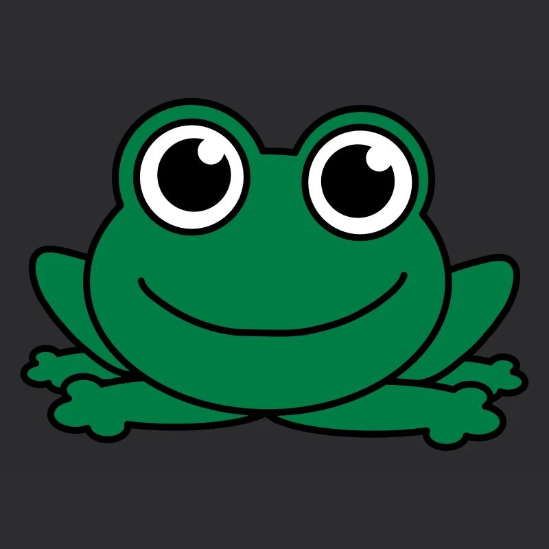 Mignon petit bébé grenouille