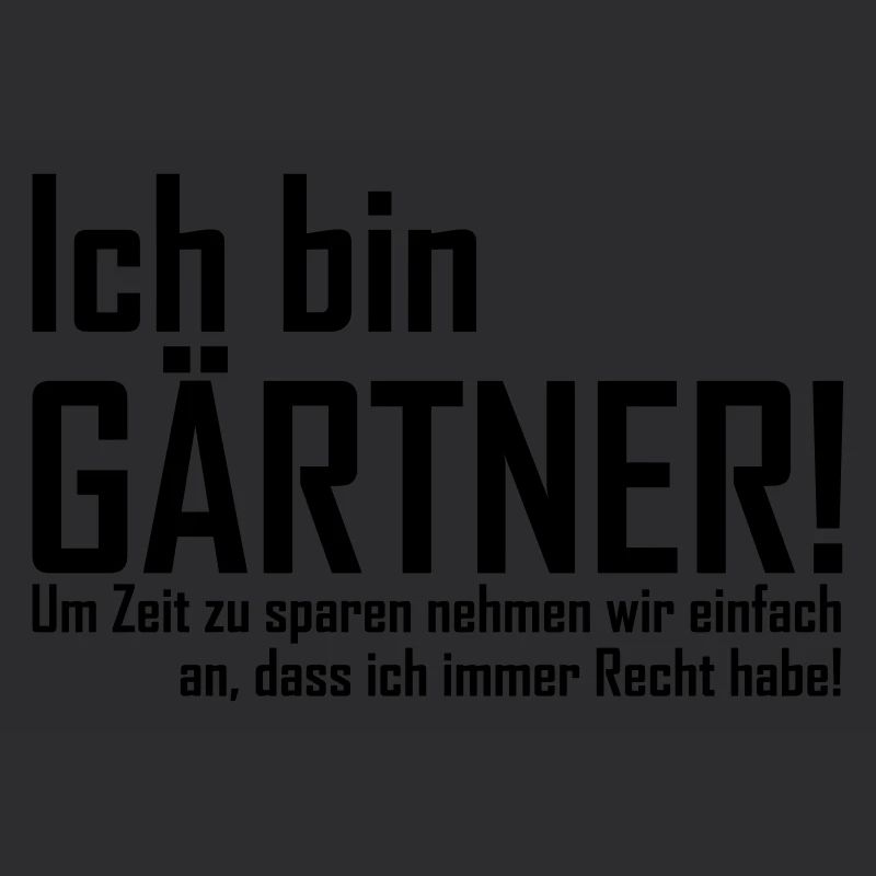 ich bin gärtner