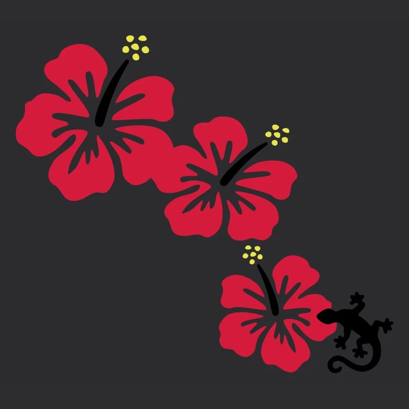 HIBISCUS with GECKO