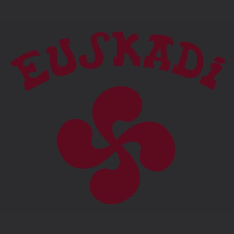 Croix Basque Rouge vectoriel