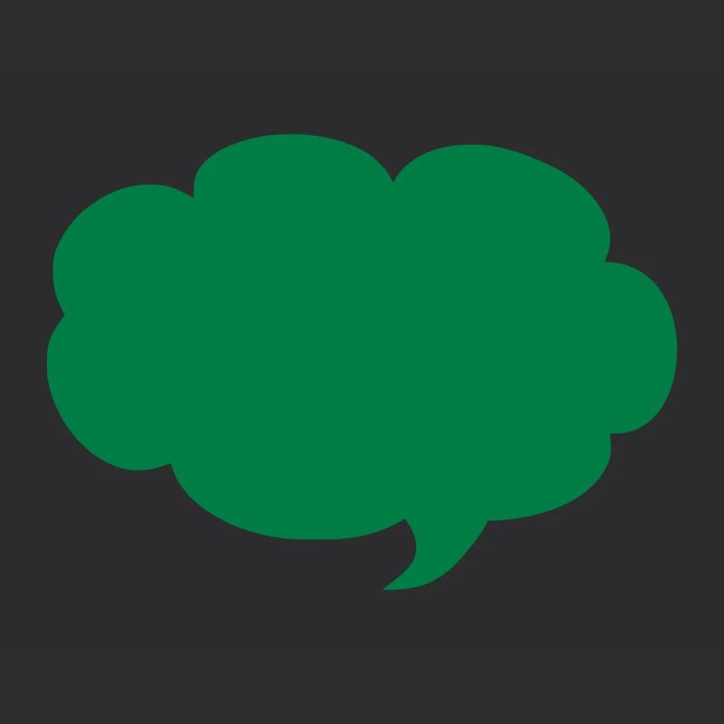 Cartoon speech bubble