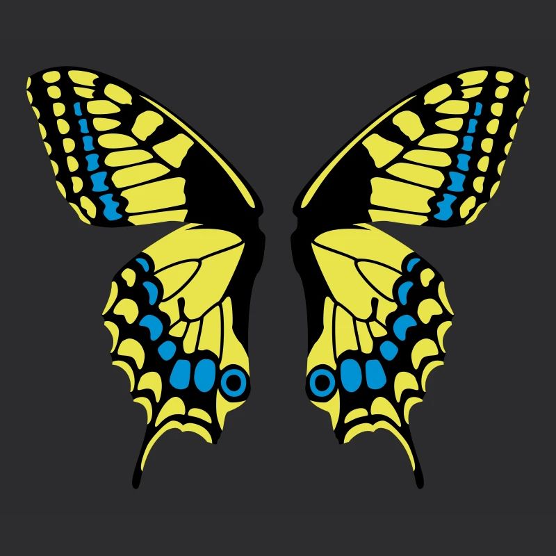 Schmetterling / Schwalbenschwanz - nur Flügel