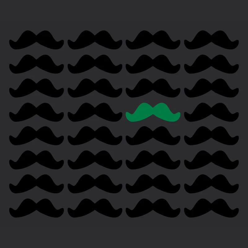 Mustache Moustache "Be Different" 2c