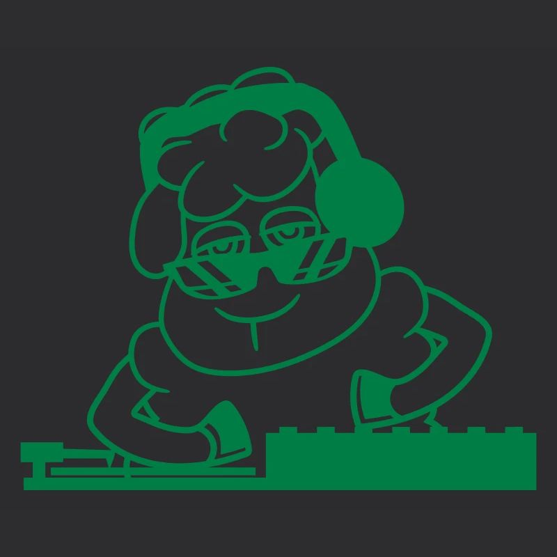Cool DJ Sheep Sheep Mixer Party Music