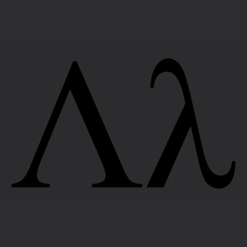 Lambda griechischen Buchstaben Bruderschaft von