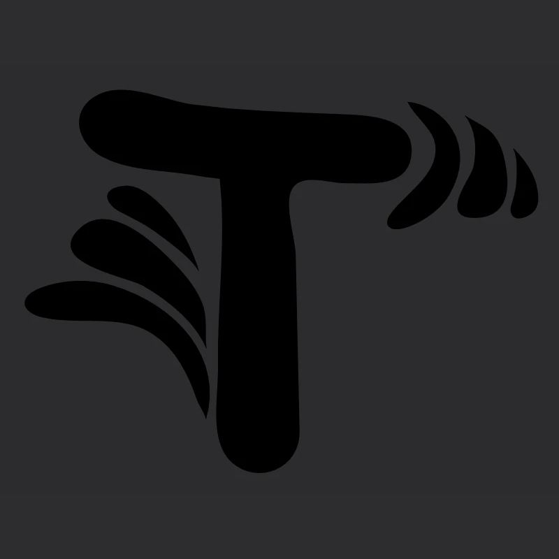 Letter T & Pattern