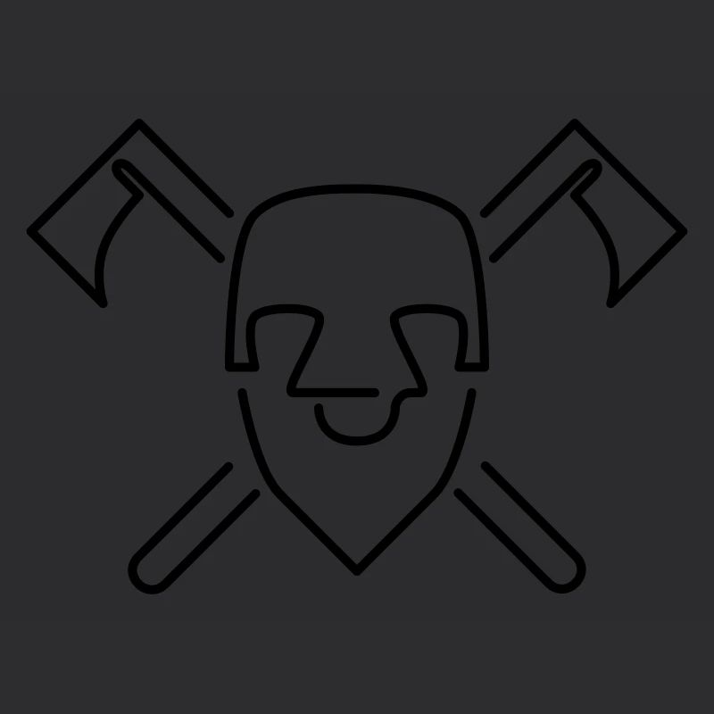 Minimal Wappen Zwerg