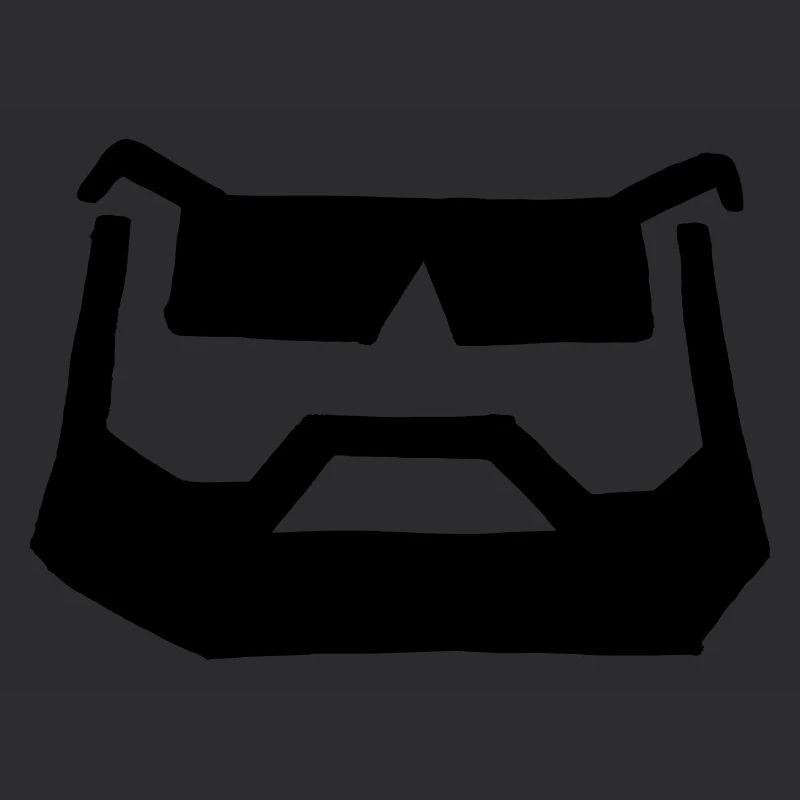 lunettes de barbe