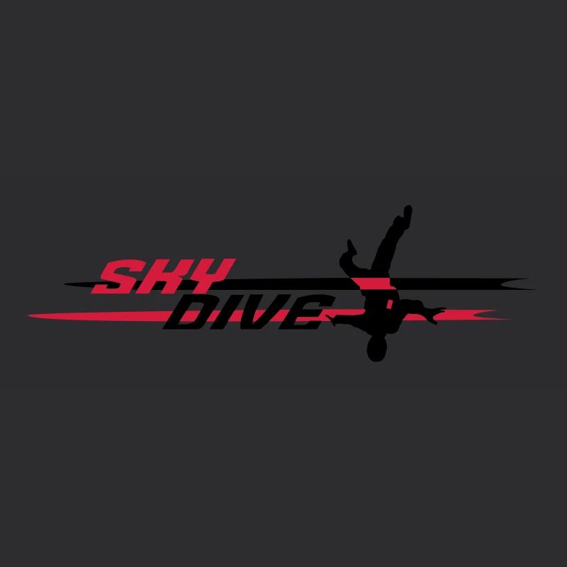 Skydive Logo Head Down - deux couleurs