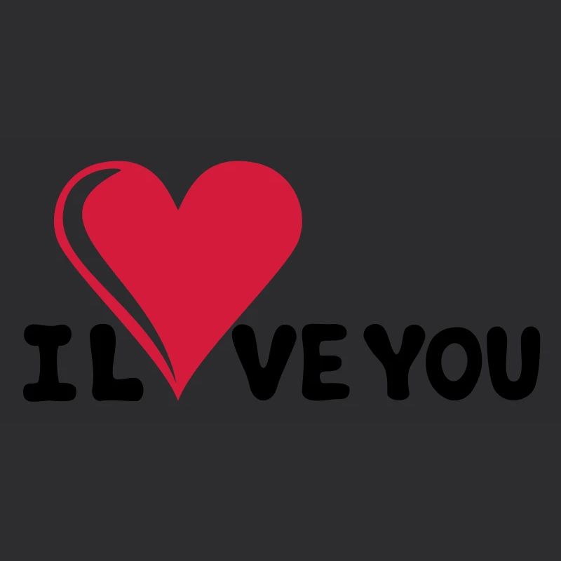 I LOVE YOU - Je t'aime - Saint-Valentin